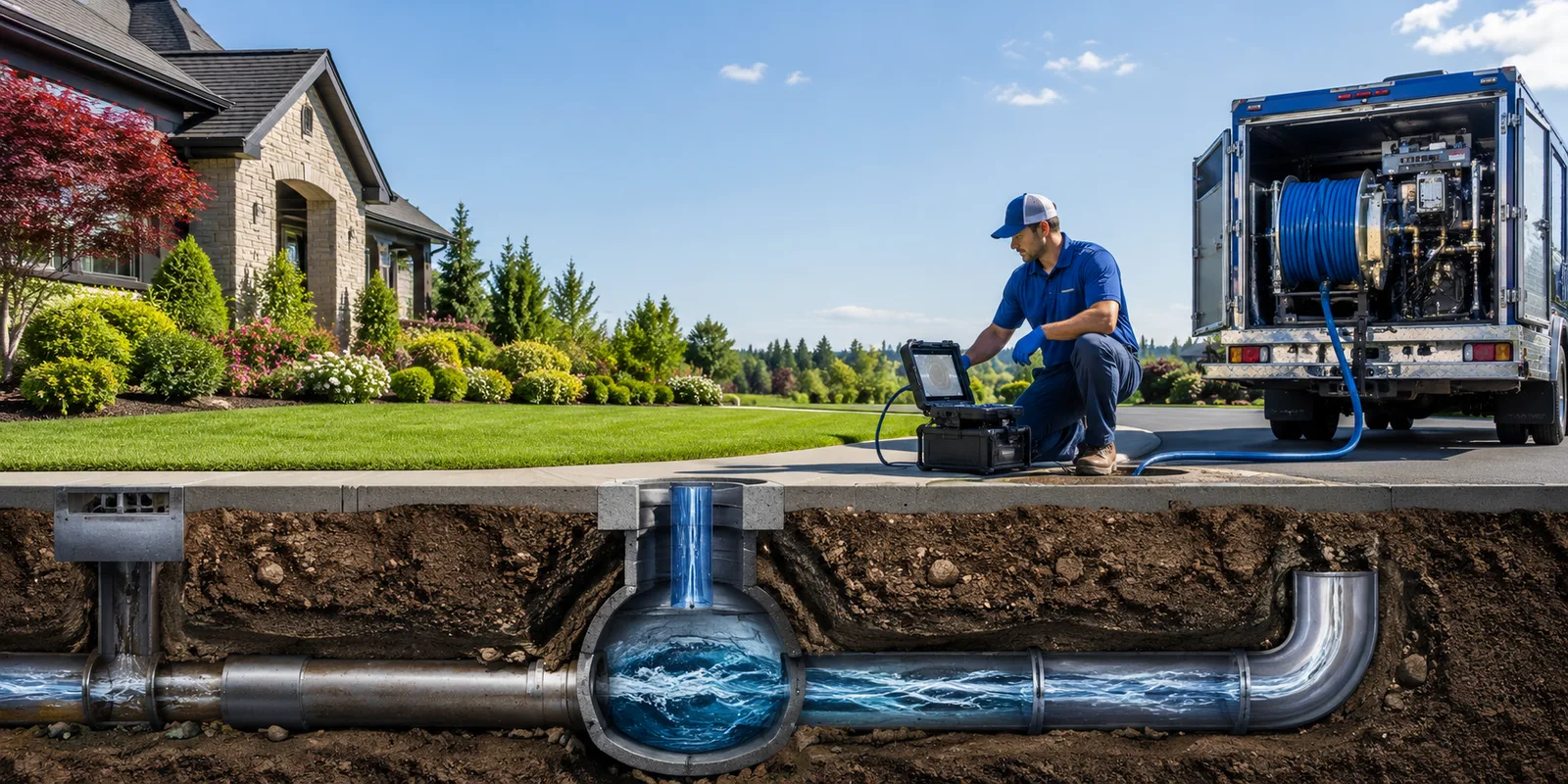 Drainage restoration information for Marshalls Creek, PA